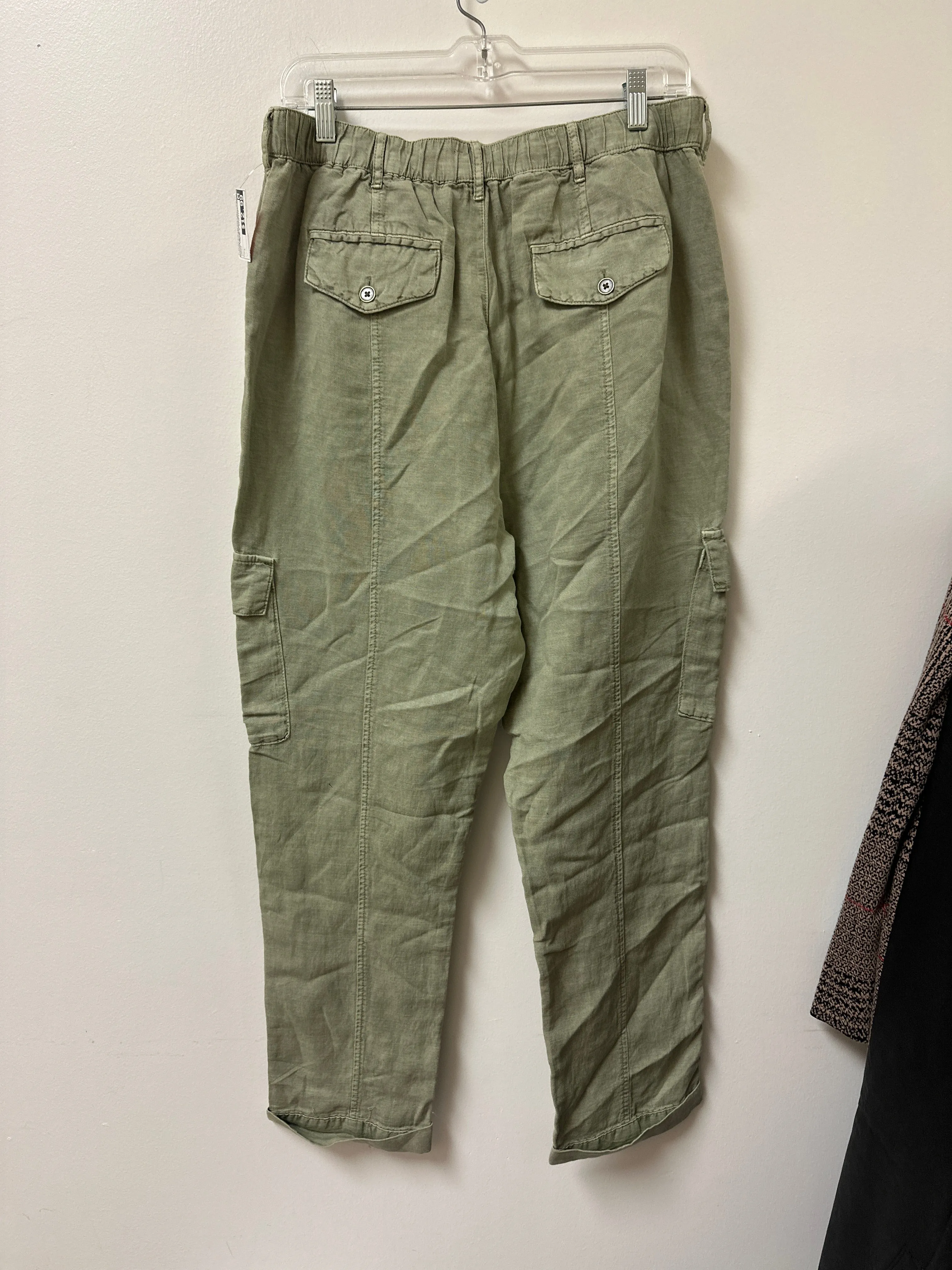 Pants Cargo & Utility By Nicole By Nicole Miller In Green, Size: L